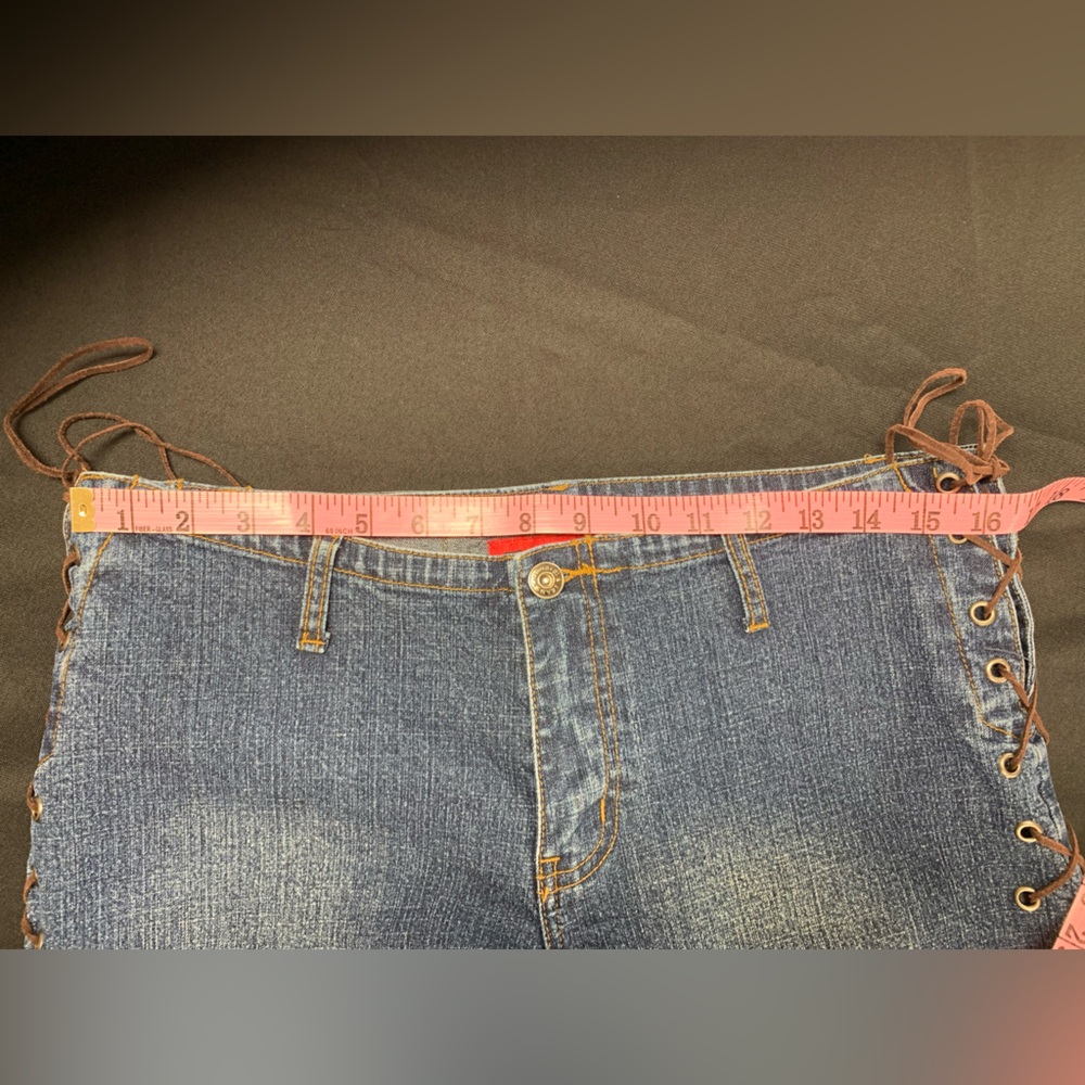 Zana Di Jeans Lace-up Size 9 Retro - Picture 4 of 8